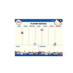 Planner Semanal Puntos Hello Kitty Proarte