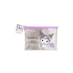Estuche Kuromi Glitter Negro