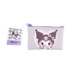 Monedero Plano Kuromi Ecocuero