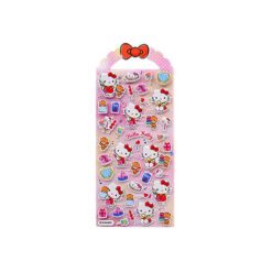 Stickers con Relieve Hello Kitty Dulces y Regalos