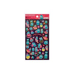 Hoja de Stickers Prepicados Hangyodon Espacial