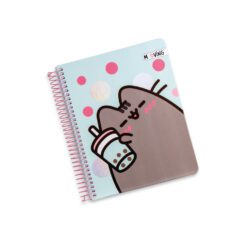 Cuaderno Medio Oficio Pusheen Turquesa